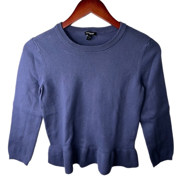 blue express sweater - Picture 2 of 4